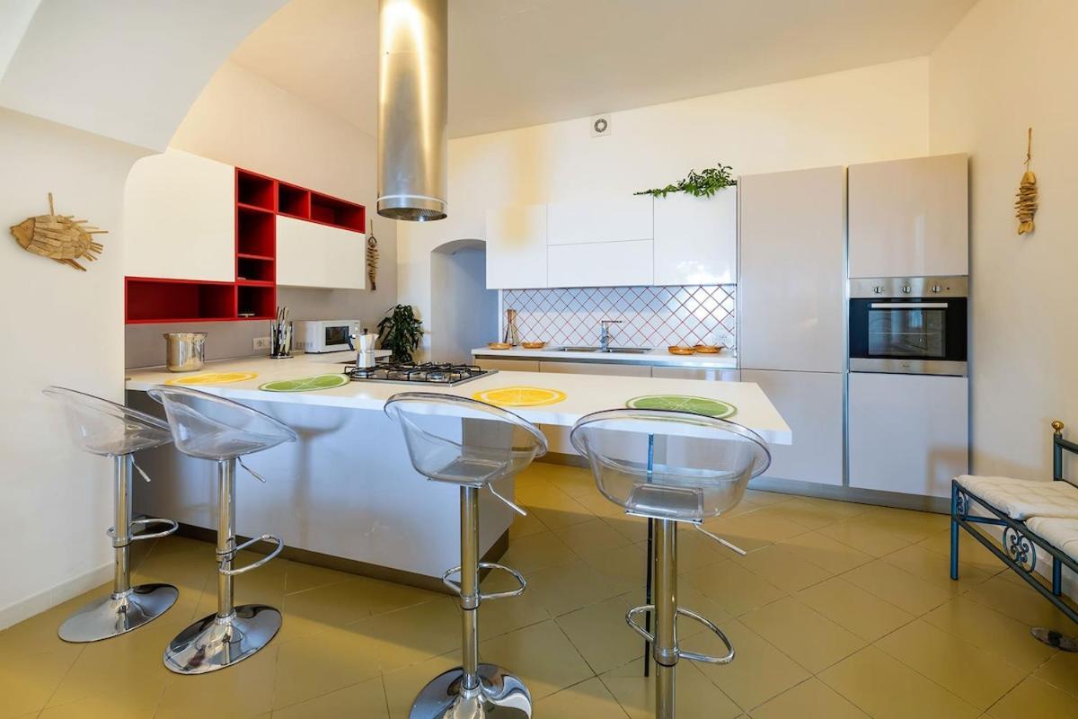 Villa Marinella Close To The Sea With Private Pool Nerano Bagian luar foto